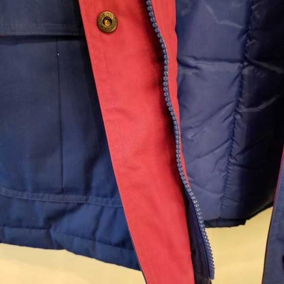 Haband For Her Ski Snow Parka Jacket Waterproof Pockets Zipper Blue Size 12/ 14 - Picture 16 of 16